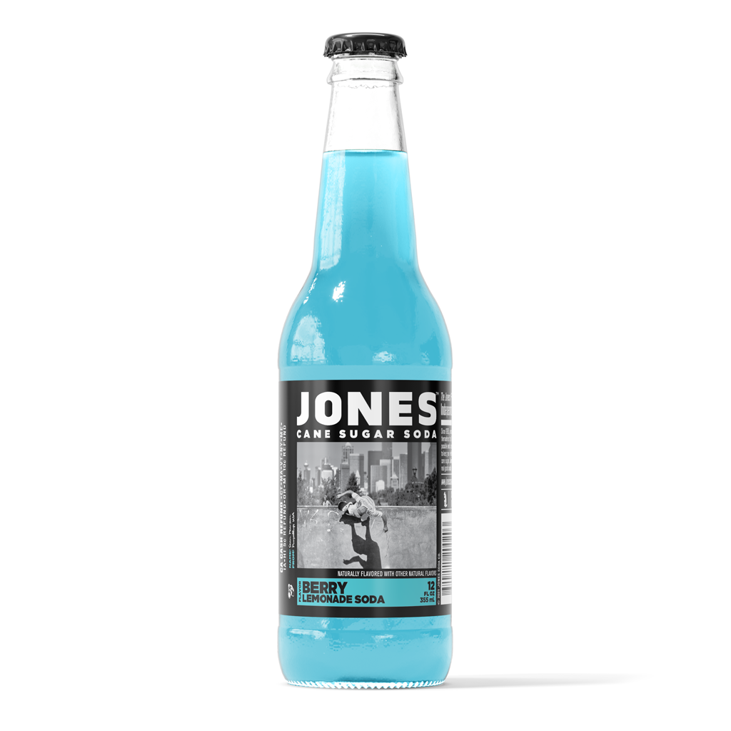 JonesS Berry Lemonade Cane Sugar Soda