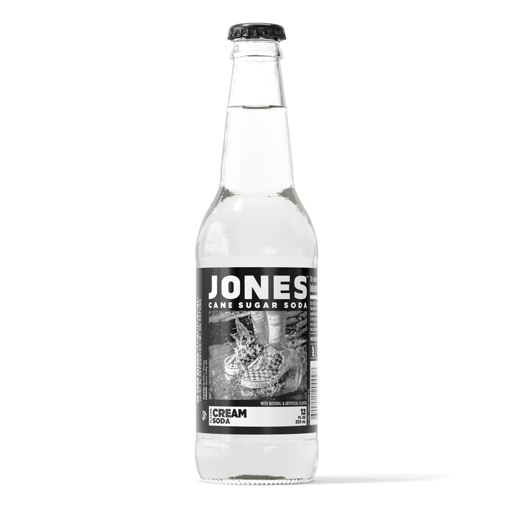 JonesS Cream Soda Cane Sugar Soda
